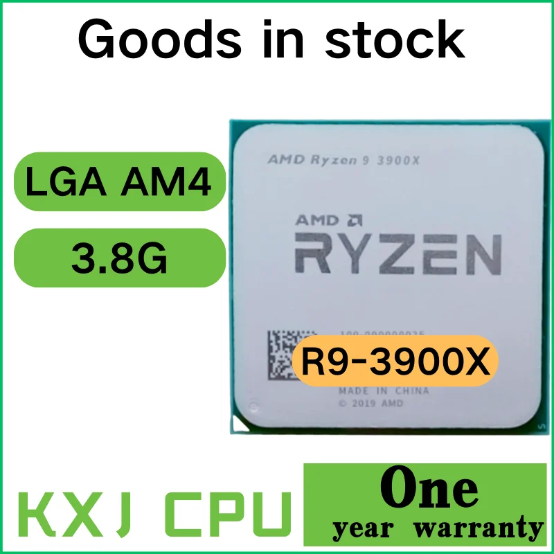 

AMD Ryzen 9 3900X R9 3900X 3.8 GHz Twelve-Core 24-Thread CPU Processor 7NM L3=64M 100-000000023 Socket AM4