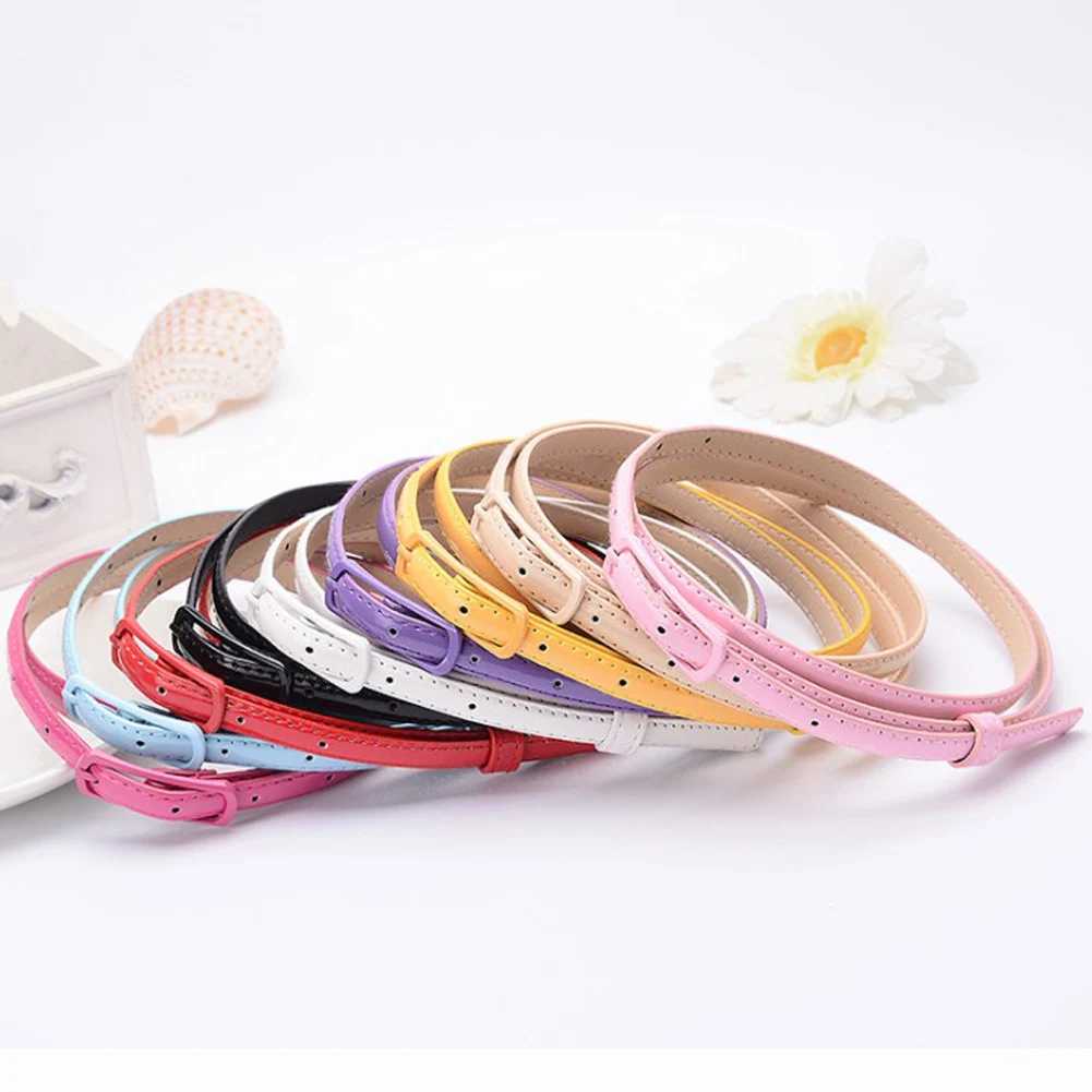 

Pu Leather Belt For Woman Thin Skinny Waistband Pin Buckle Female Dress Belts Strap Dress Skirts Clothes Decorative Ladies Belt