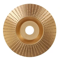 4inch wood grinding wheel grinder shaping disc 16mm bore bevel sanding carving tool woodworking angle grinder attachment