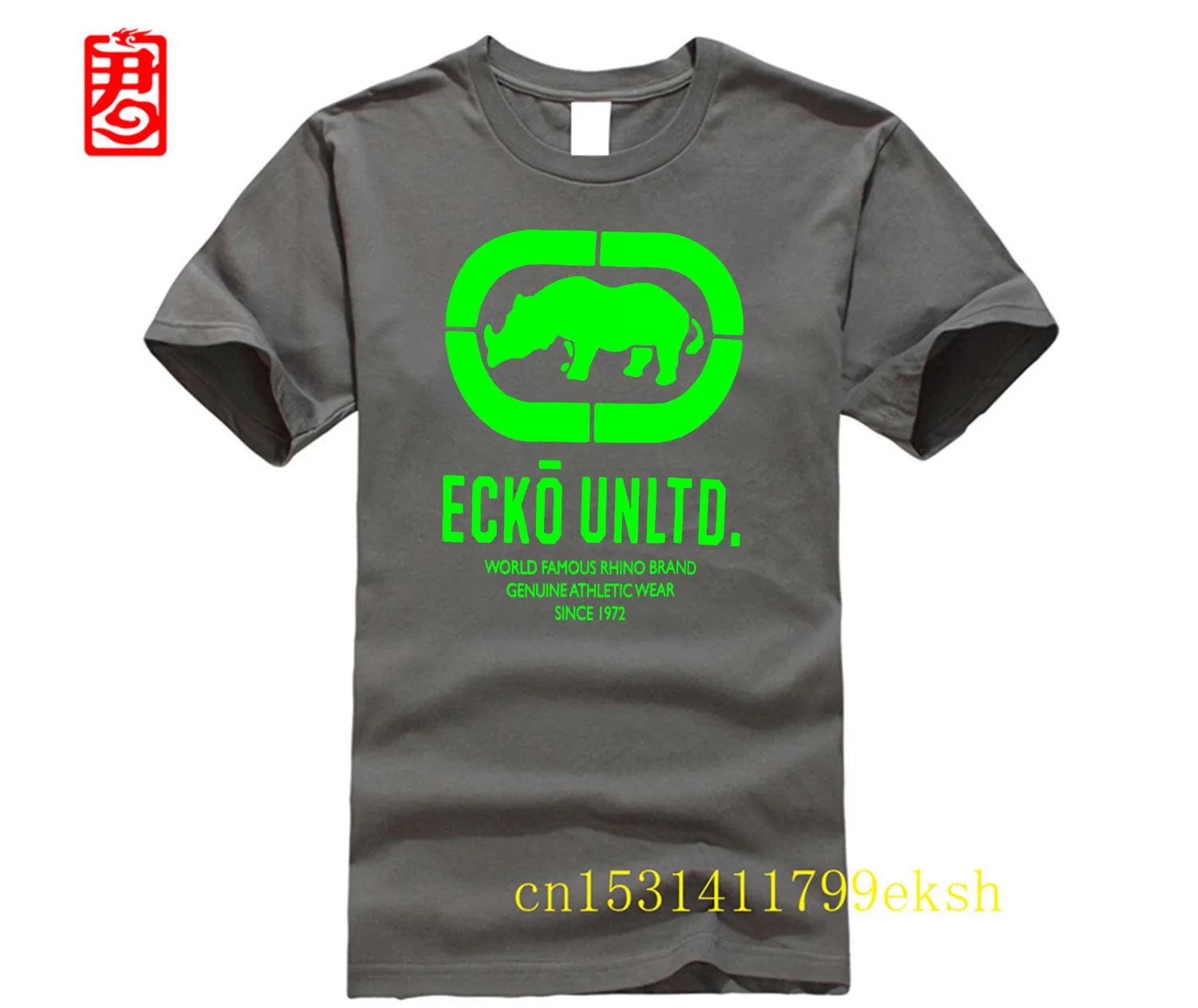 Фото Ecko_Unltd летняя хлопковая футболка с короткими рукавами и круглым вырезом, мужская одежда, забавные топы и футболки, повседневная футболка с рукавами №5