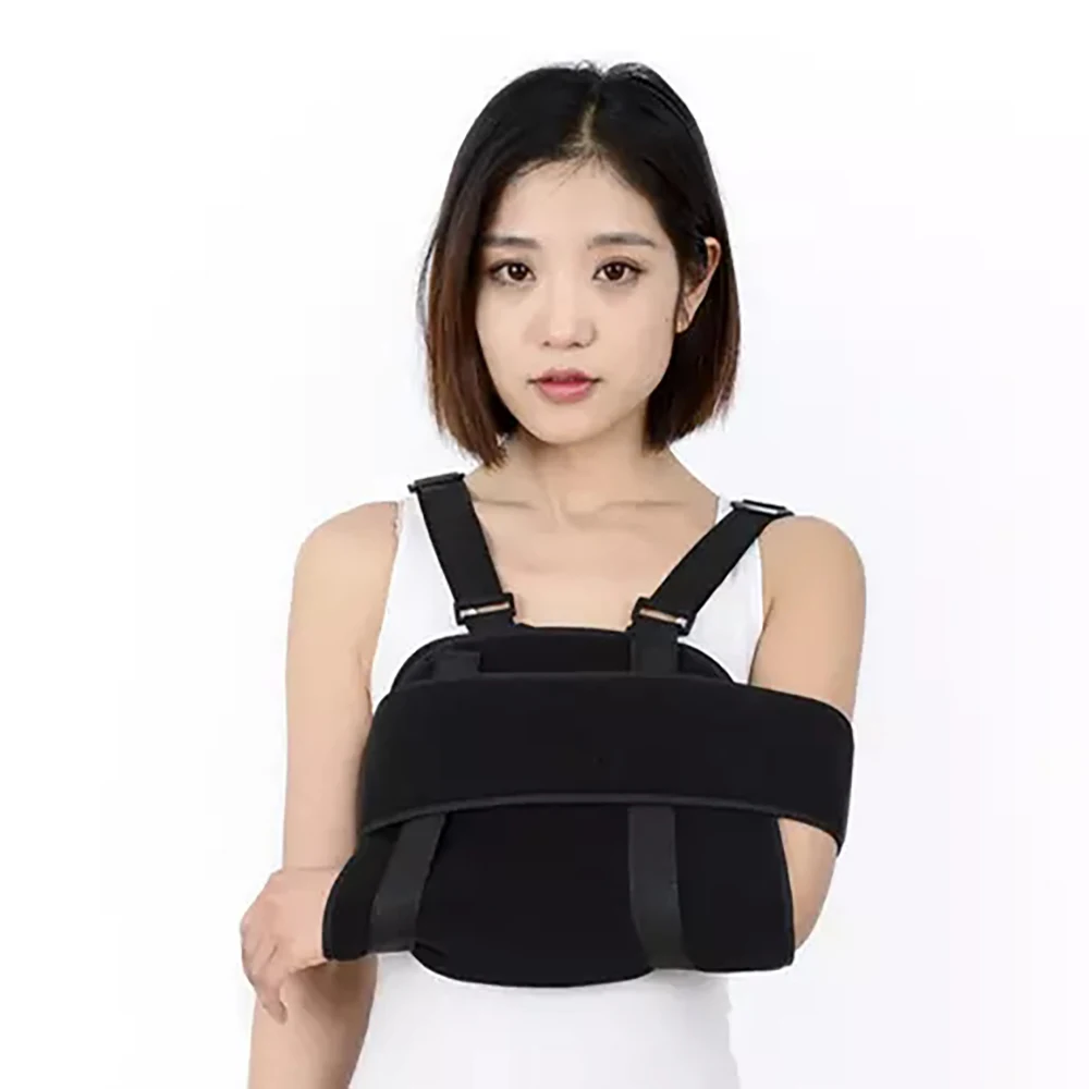 High Quality Fractured Upper Limb Fixed With Breathable Mesh Forearm Sling Support With Arm Bandage