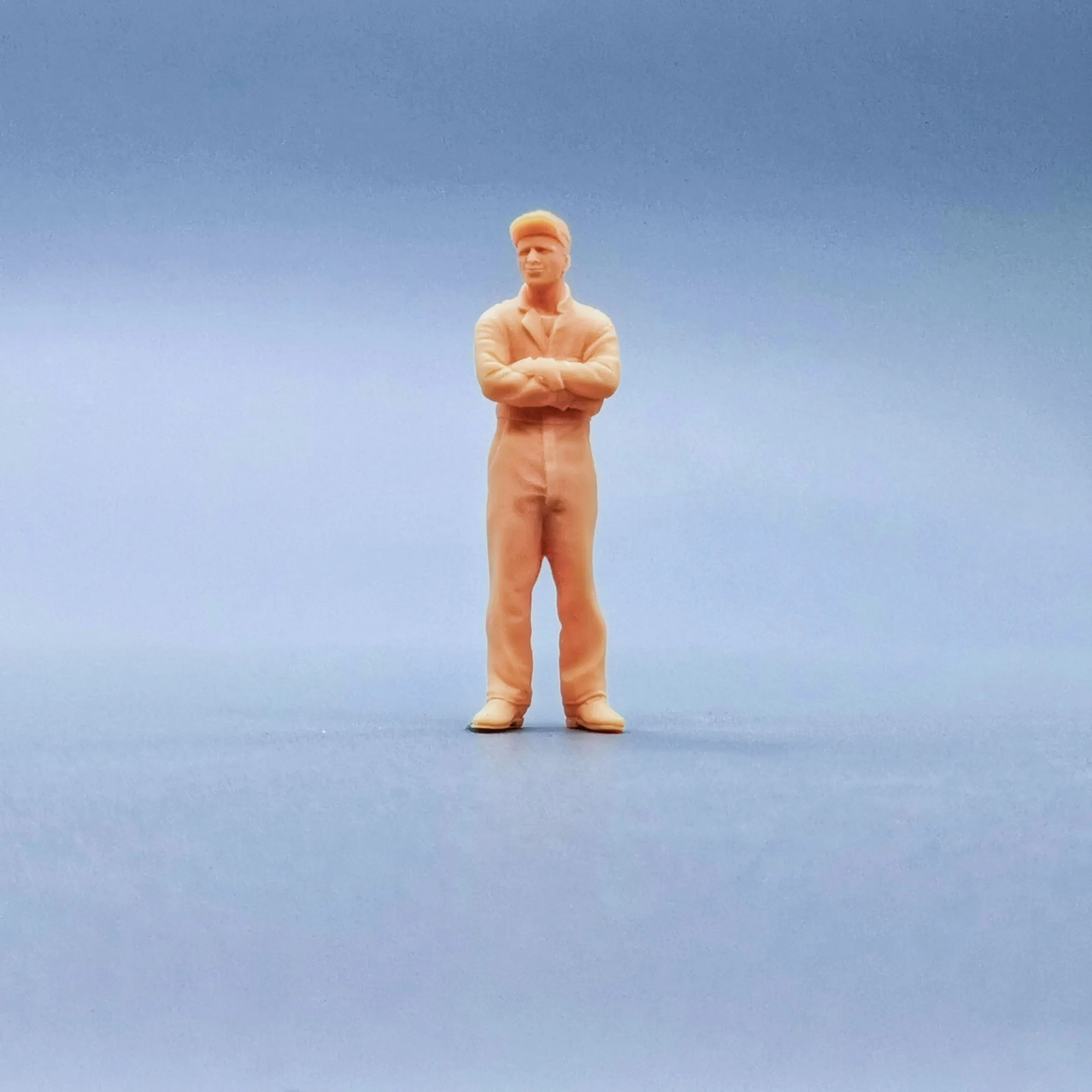 1/64 1/43 фигурки масштабная модель украшения из смолы рабочий художник мужской