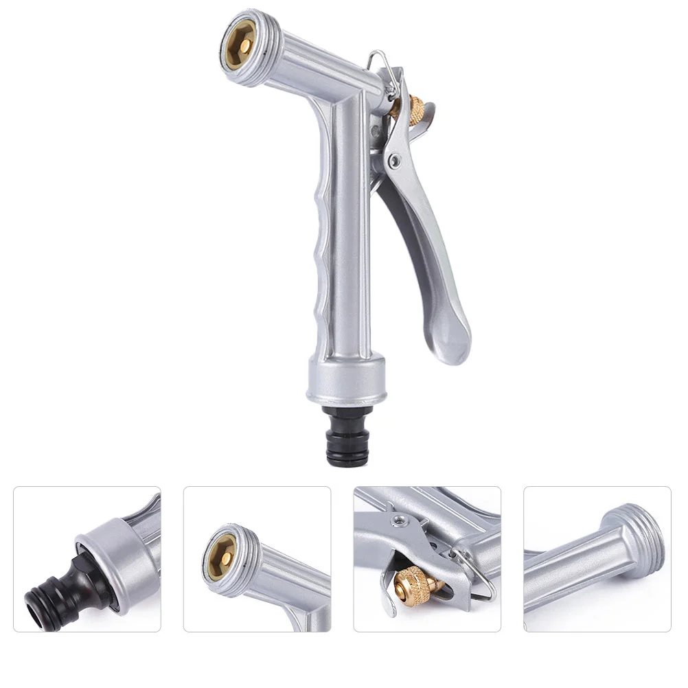 

Car Wash Water Car Wash Hose High Pressure Hose Nozzle Portable Showering Pet Spray Zinc Alloy Garden Washing Cleaner