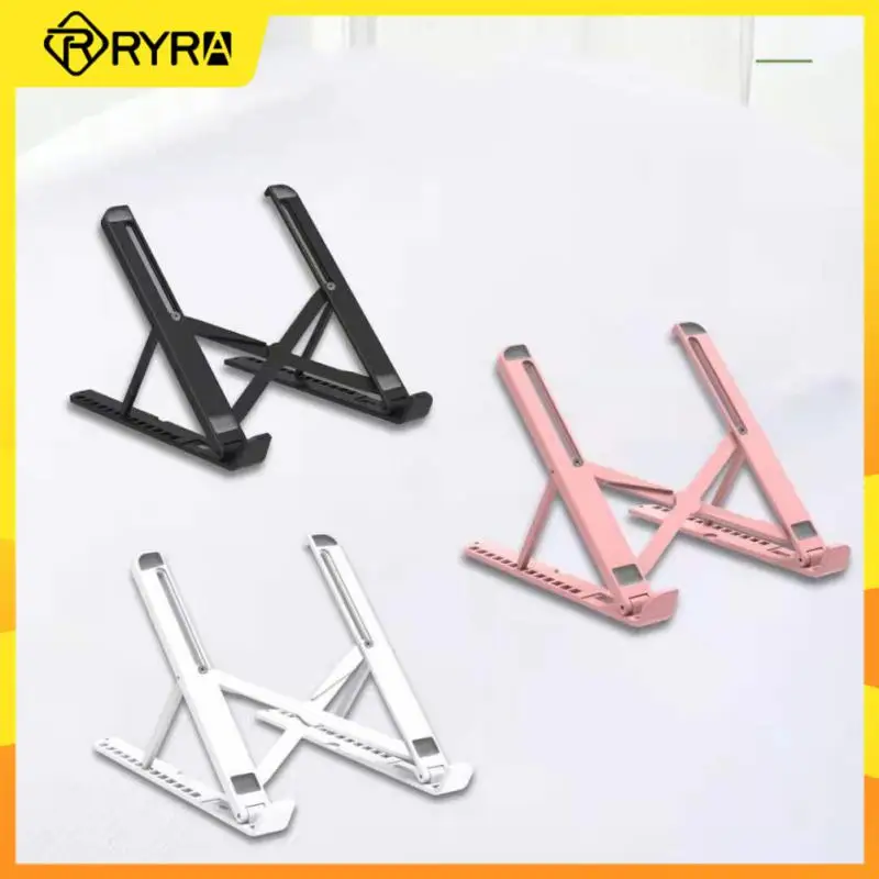 

RYRA Laptop Stand Portable Folding Lifting Computer Stand Desktop Convenient Cooling Base Bracket 13 Gear Height Adjustable