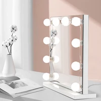 led make up mirror light bulbs usb three color dimming wall light bathroom light vanity mirror bulb mirror headlight wall lamp