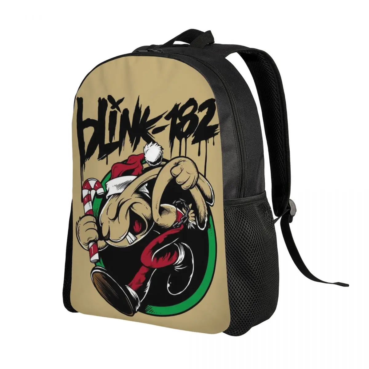 Пользовательский панк-рок забавный рюкзак для ноутбука B-Blinkes 182 женский и мужской