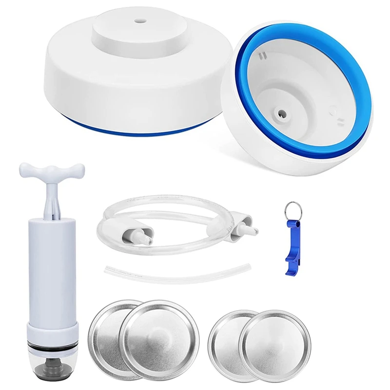 

Mason Jar Vacuum Sealer, Vacuum Sealing Kit For Wide-Mouth & Regular-Mouth Mason Jars, Canning Sealer