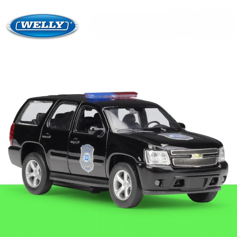 

Children Adult Collection Toy Welly1:36 Police Car Simulation Alloy Car Model Ornaments Gift