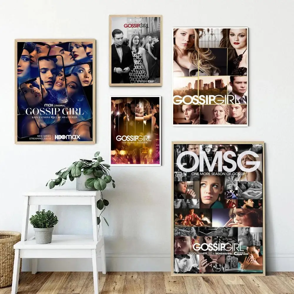 G-sплетница Тв-плакат Винтажный Высококачественный Настенный Художественный