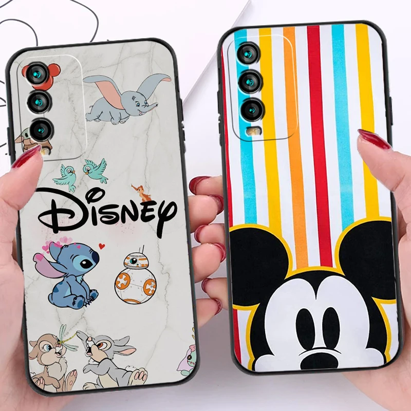 

Disney Mickey Phone Cases For Xiaomi Redmi Note 10 10 Pro 10S Redmi Note 10 5G Cases Coque Back Cover Funda