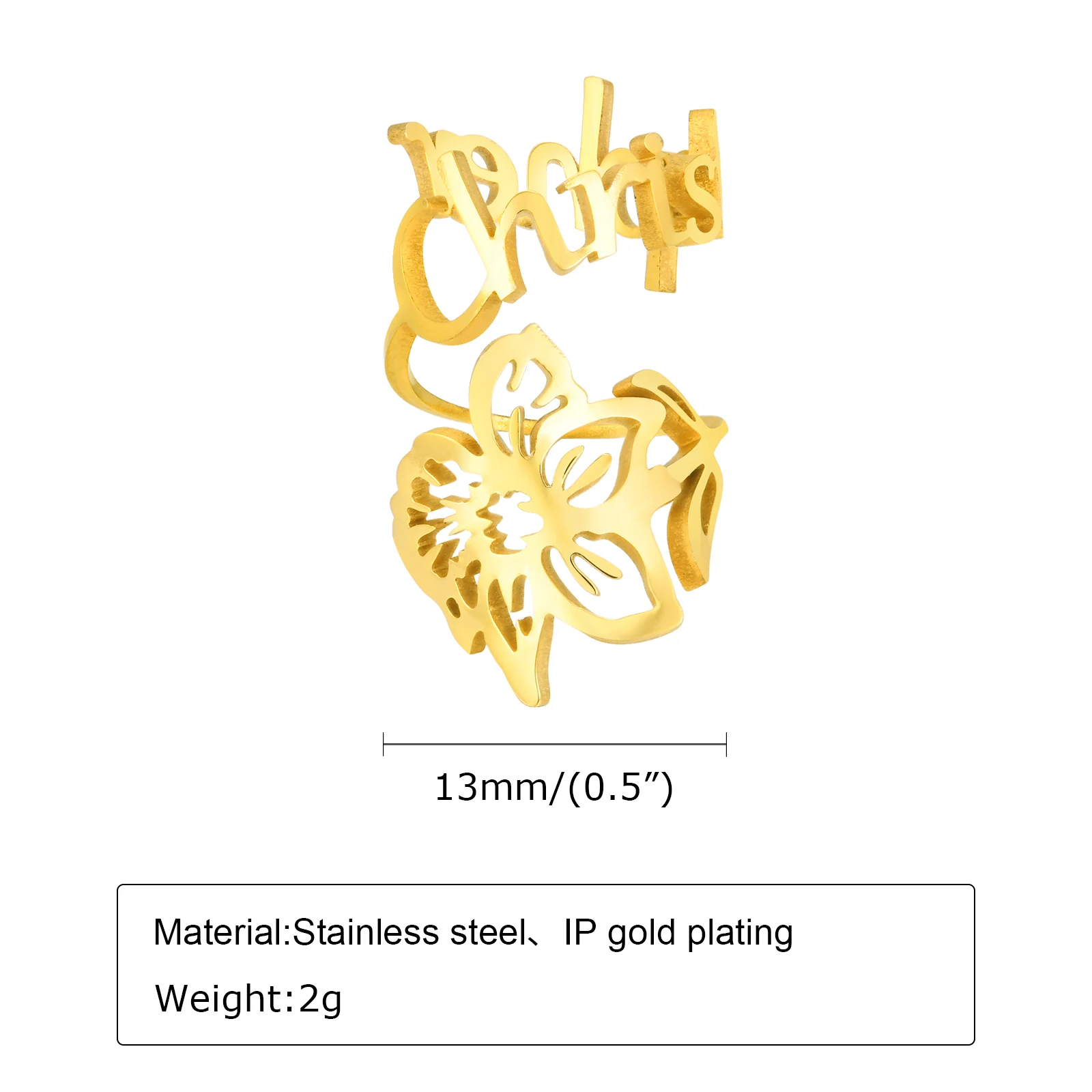 

Персонализированное имя стетоскопа для детей от 1 до 12 месяцев, аксессуар из нержавеющей стали с цветком на день рождения, подарок для медсестры, доктора, помощника