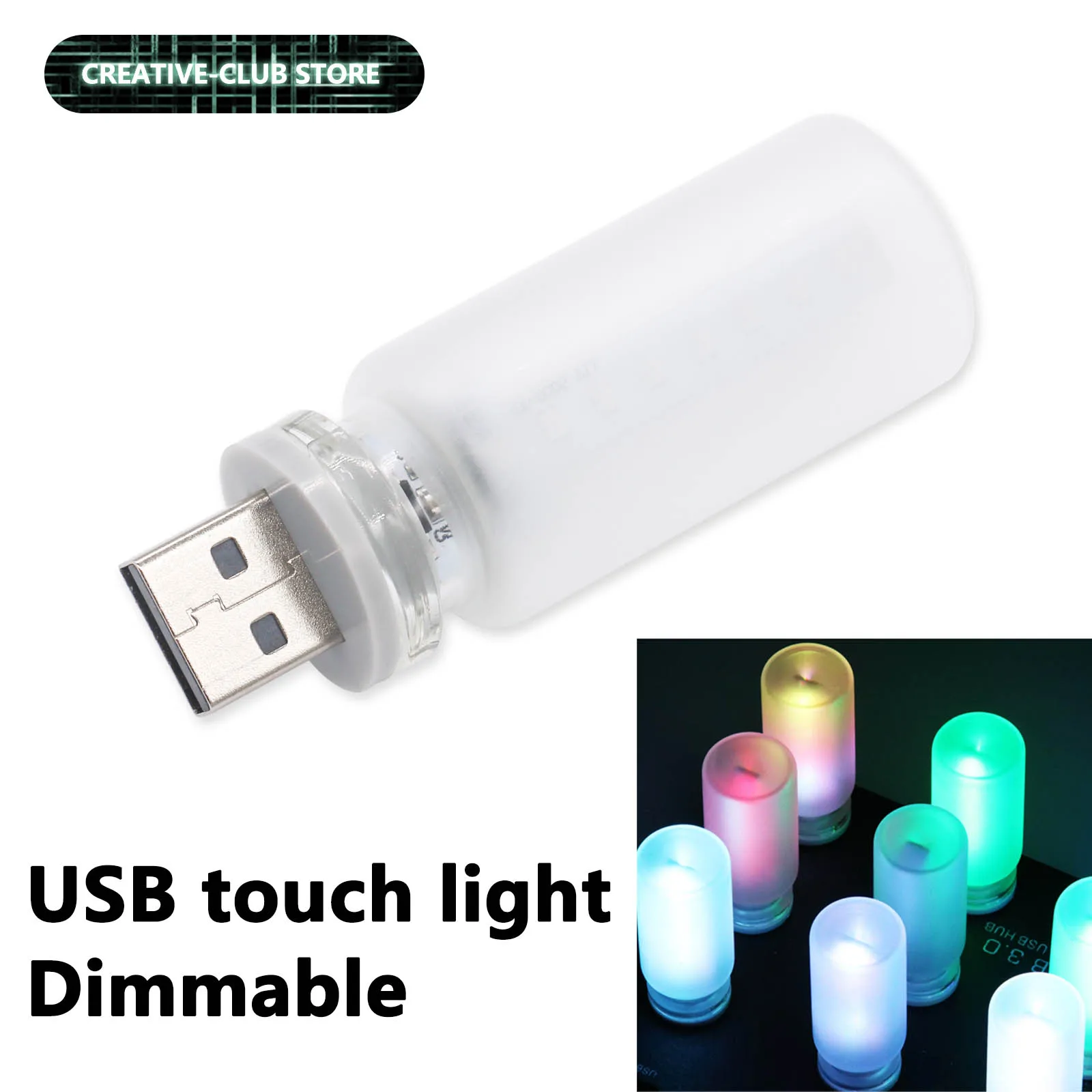 

DT&ZM USB сенсорная светодиодная лампочка