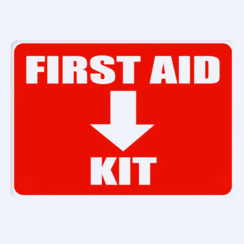 

Новые автомобильные наклейки и наклейки «Первый аптечка» Прозрачный видимый Легко устанавливается, Прочный ПВХ 15 см KK