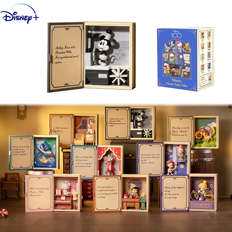 Disney 101 Dalmatians Pinocchio Bambi Mickey Action Figures Doll Gifts Toys