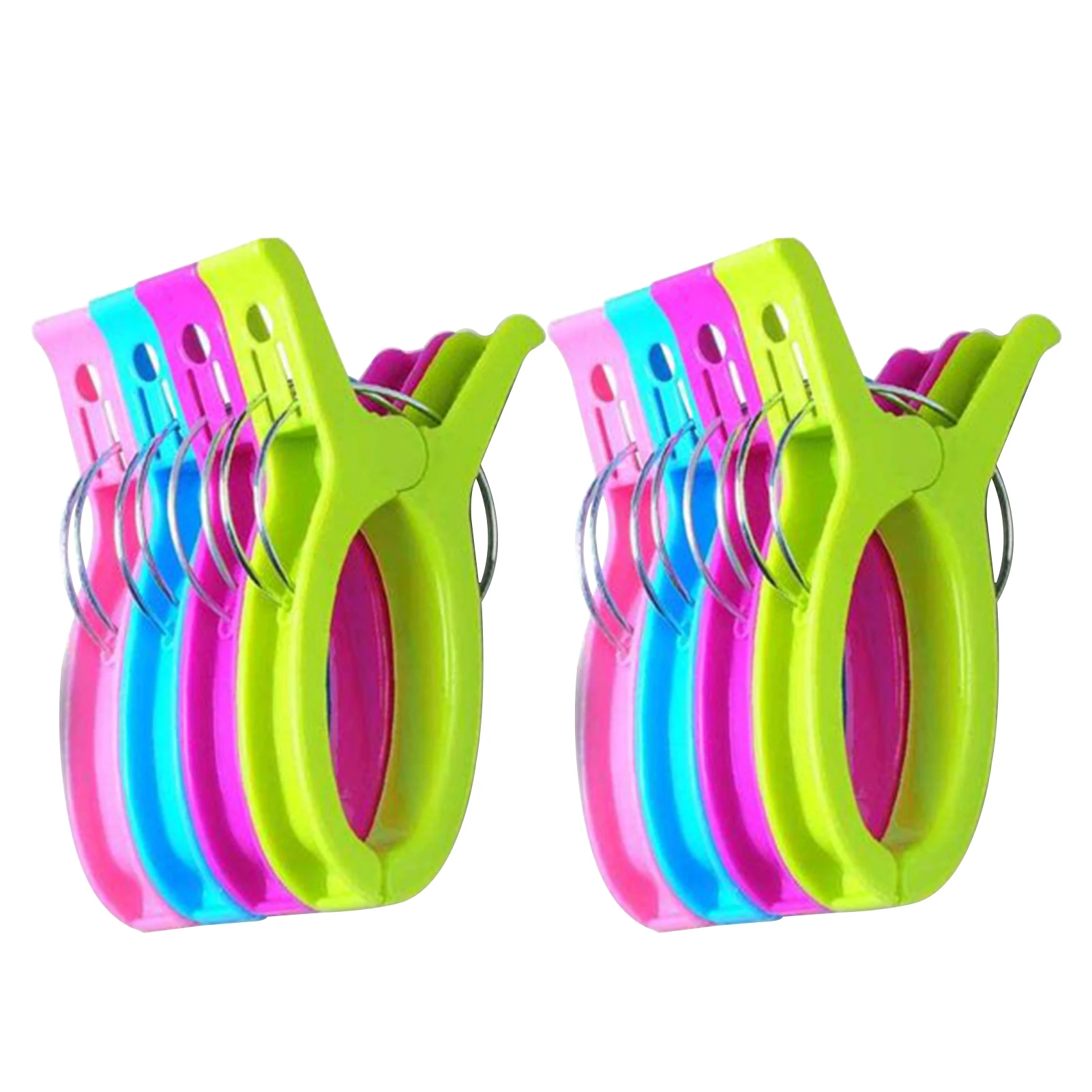 

8 шт., ветрозащитные пластиковые шезлонги для пляжа