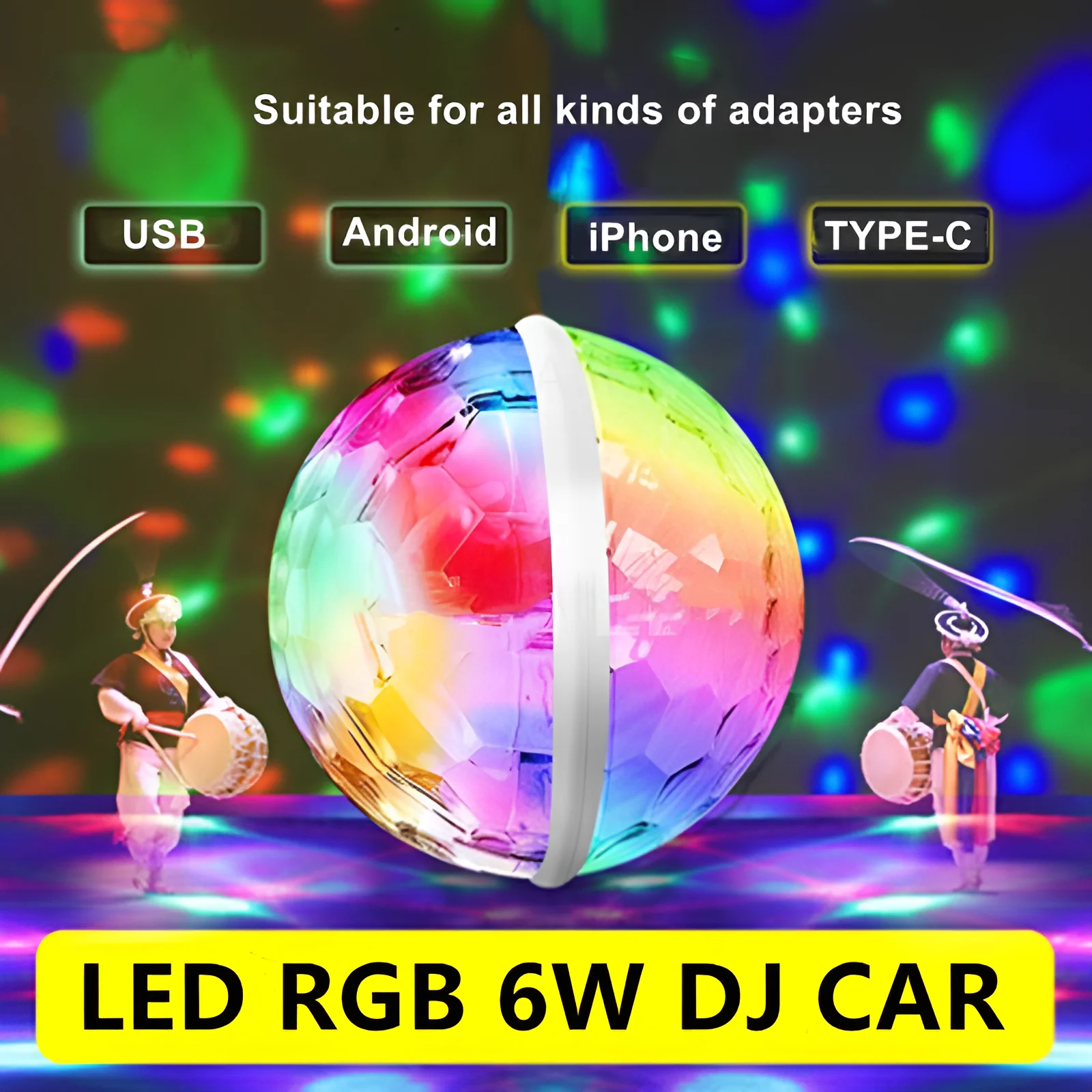 Фото USB-подсветка для сцены, 6 Вт №5