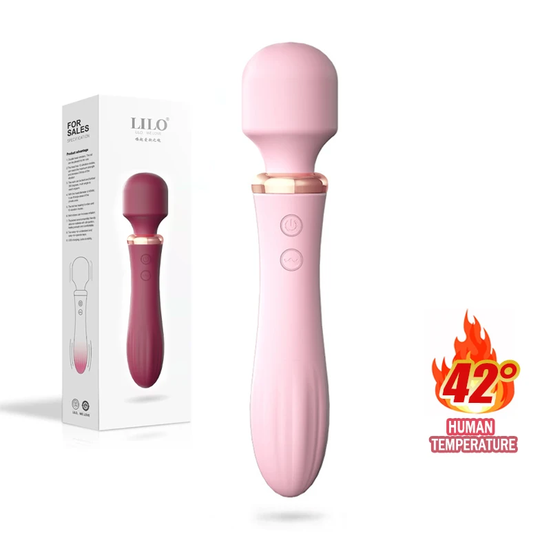 

AV Stick Vibrator Massager Magic Wand Clitoris Stimulate Heated G Spot Vibrator Female Masturbation Sex Shop