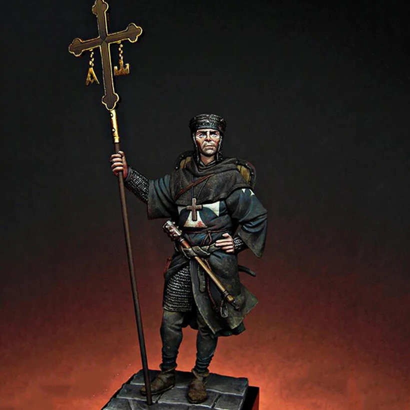 

1/24 75MM man ancient forces SOLDIER sergeant Resin figure Model kits Miniature soldier Unassembled Unpainted