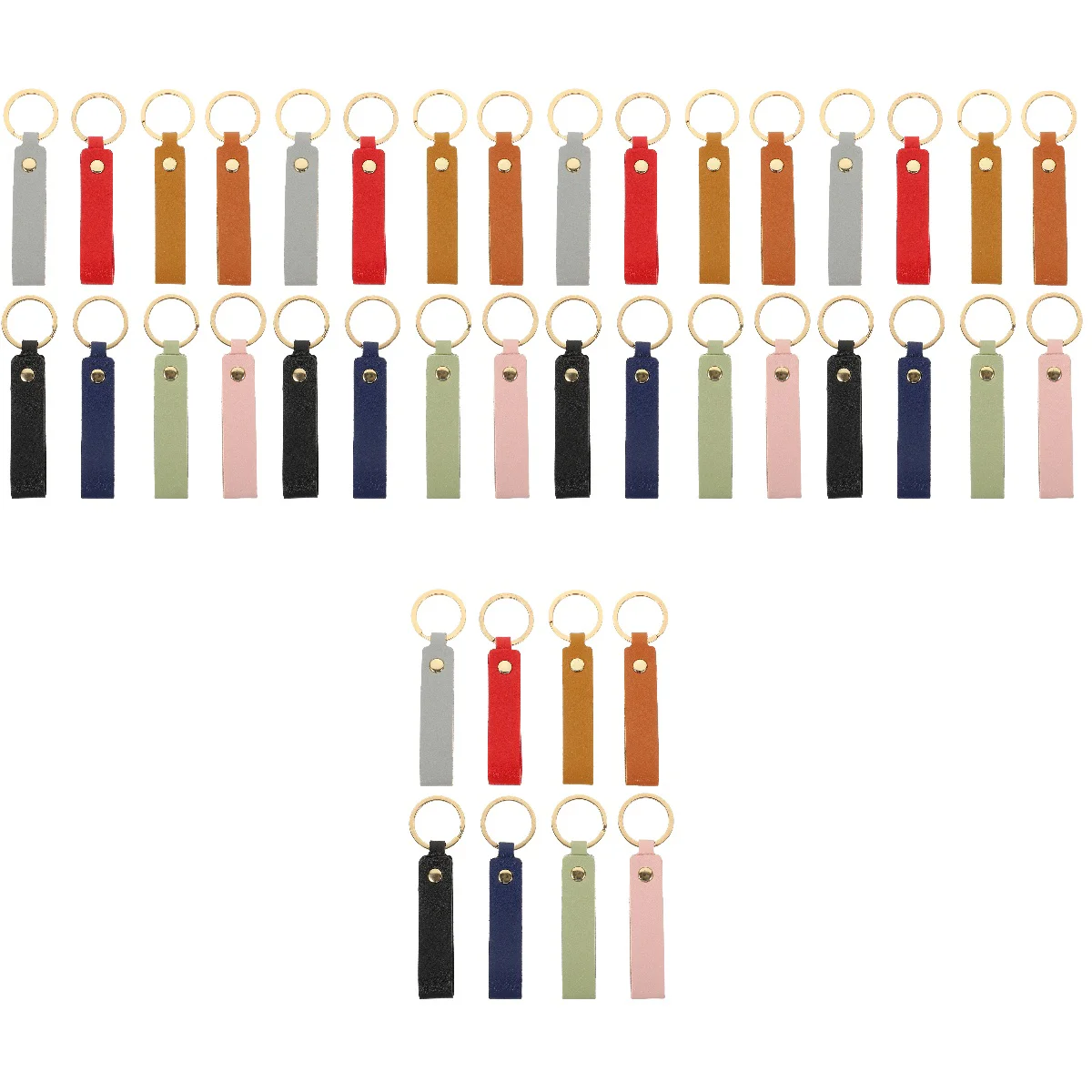 

40 pcs Keychain Strap Keychain Short Lanyard for Keys Car Key Lanyard