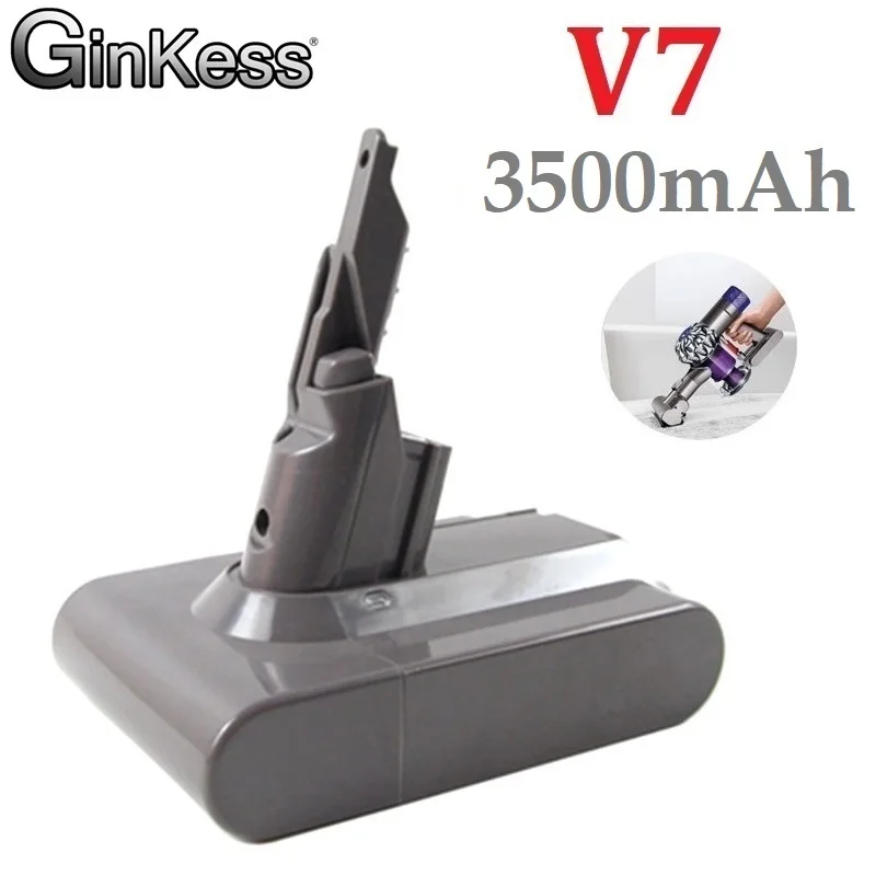 

Аккумуляторы для Dyson V7, 21,6 в, 3500 мАч, литий-ионная аккумуляторная батарея для Dyson V7, сменная батарея для пылесоса Animal Pro