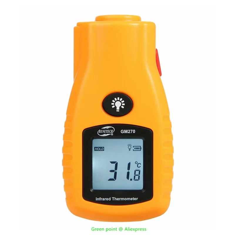 Портативный инфракрасный термометр GM270 5 шт. цифровой бесконтактный ИК-лазерный