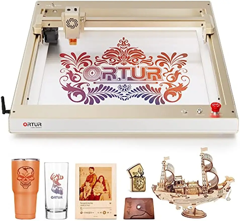 

ORTUR Laser Master 3, App Control 10W Laser Engraver and Cutter, 20000mm/min Laser Engraving Machine