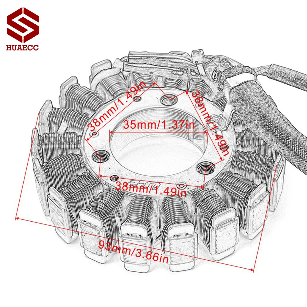 Катушка статора мотоцикла для Suzuki DRZ400 2000-2013 DR250R 1998-2000 DRZ250 DRZ400E DRZ400SM Mageneto Generator