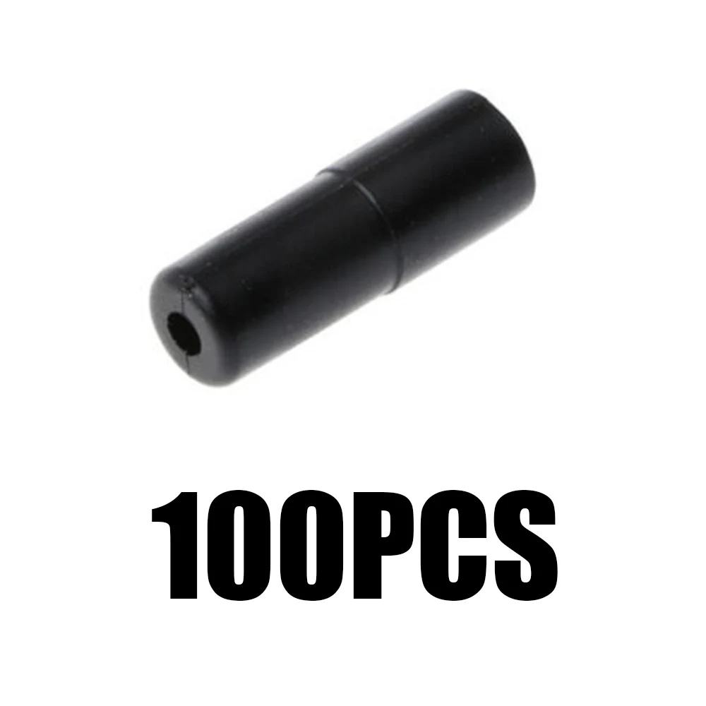 

100Pcs/Pack Brake Cable End Cap 5mm Bike Bicycle Brake Cable Housing Ferrules Durable And Practical Aging Resistance