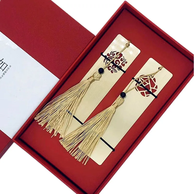 

Набор классических винтажных металлических закладок, 2 шт., 2023 Роскошные эстетические канцелярские принадлежности, бесплатная доставка, подарки-сувениры для школьников и учителей