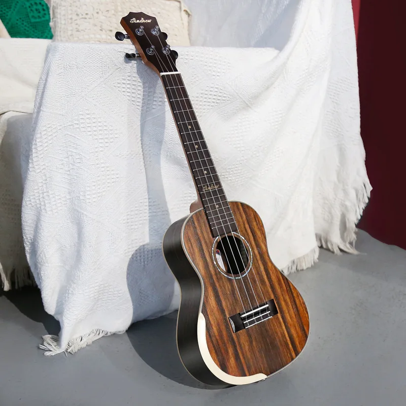 23 Inch Ukulele Instrument Children Gift Musician Ebony Travel Guitar Ukulele Campaign Las Guitarras Musical Instruments EH50U