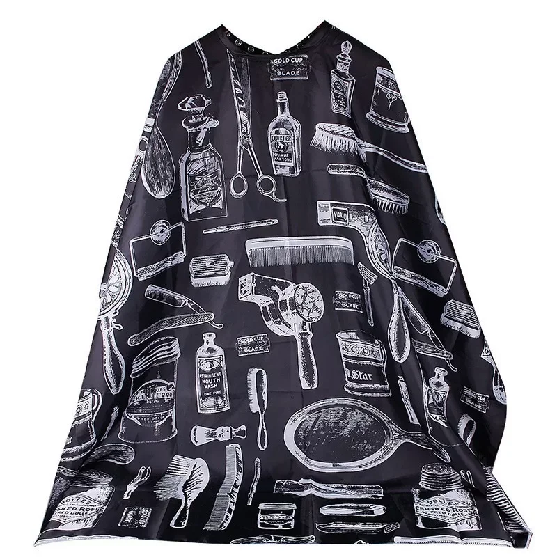 

NEW2023 Selling 2022products Pattern Cutting Hair Waterproof Cloth Salon Barber Cape Hairdressing Hairdresser Apron Haircut cape