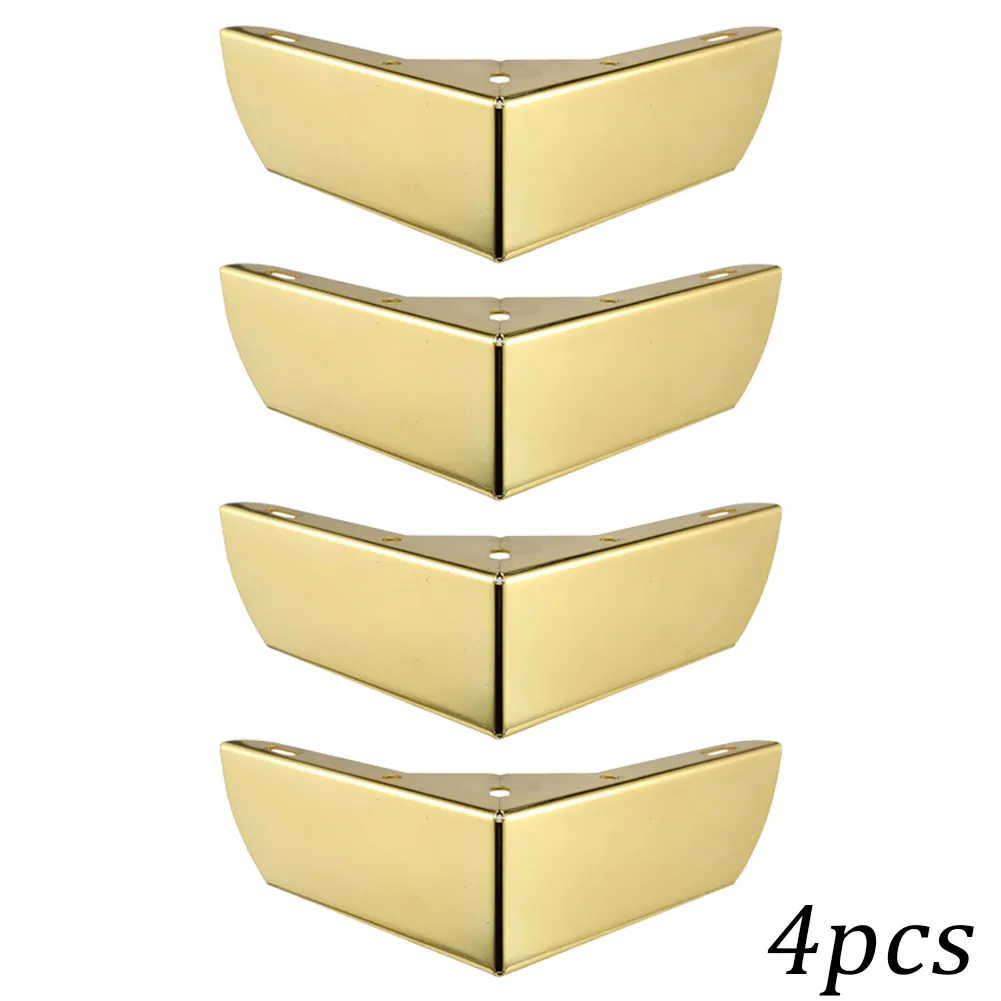 

Protector Furniture Legs Indoor Table Cabinet Chair Cabinet Feet DIY Feet Cover Pads Floor Heavy Load Iron Metal Triangle