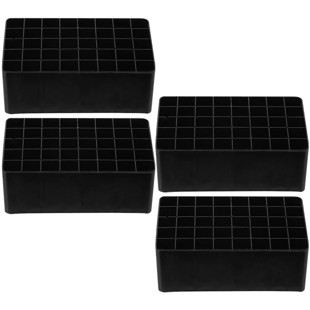 

4 Pcs Box Pen Stand Desk Storage Decorative Desk Decorationations Plastic Student Holders