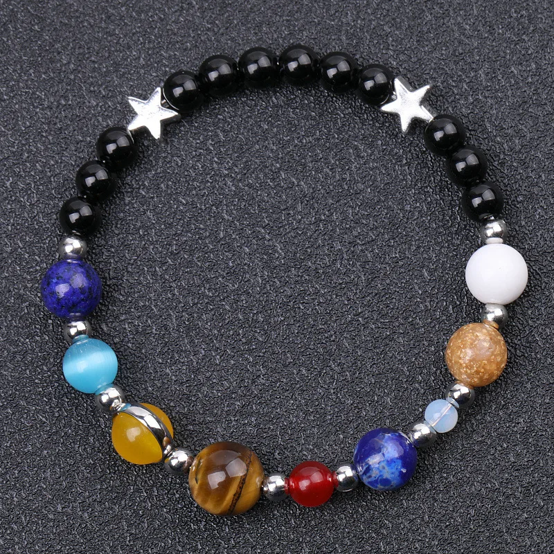 Браслет с бусинами из Натурального Гематита для мужчин и женщин |