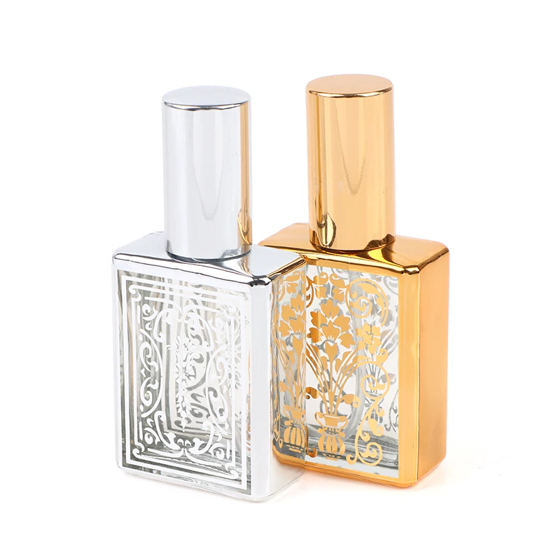 

1pcs 15ml Glass Perfume Bottle Empty Pump Spray Atomizer Refillable Bottles
