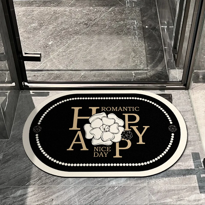 Коврики Для Ванной Комнаты Во Французском Стиле Водопоглощающие Нескользящие С