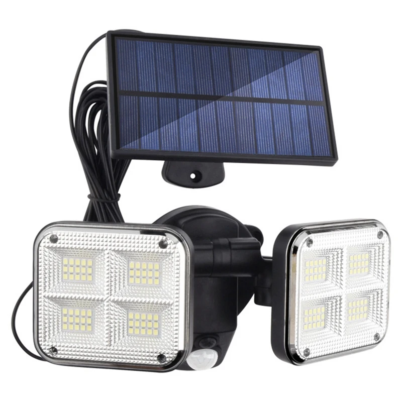 

Bright Solar Lights Waterproof Outdoor Indoor Solar Lamp With Adjustable Head Wide Lighting Angle Motion Sensor