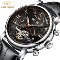 kinyued tourbillon watches mens mechanical wristwatch sports clock waterproof fashion casual skeleton watch relogio masculino