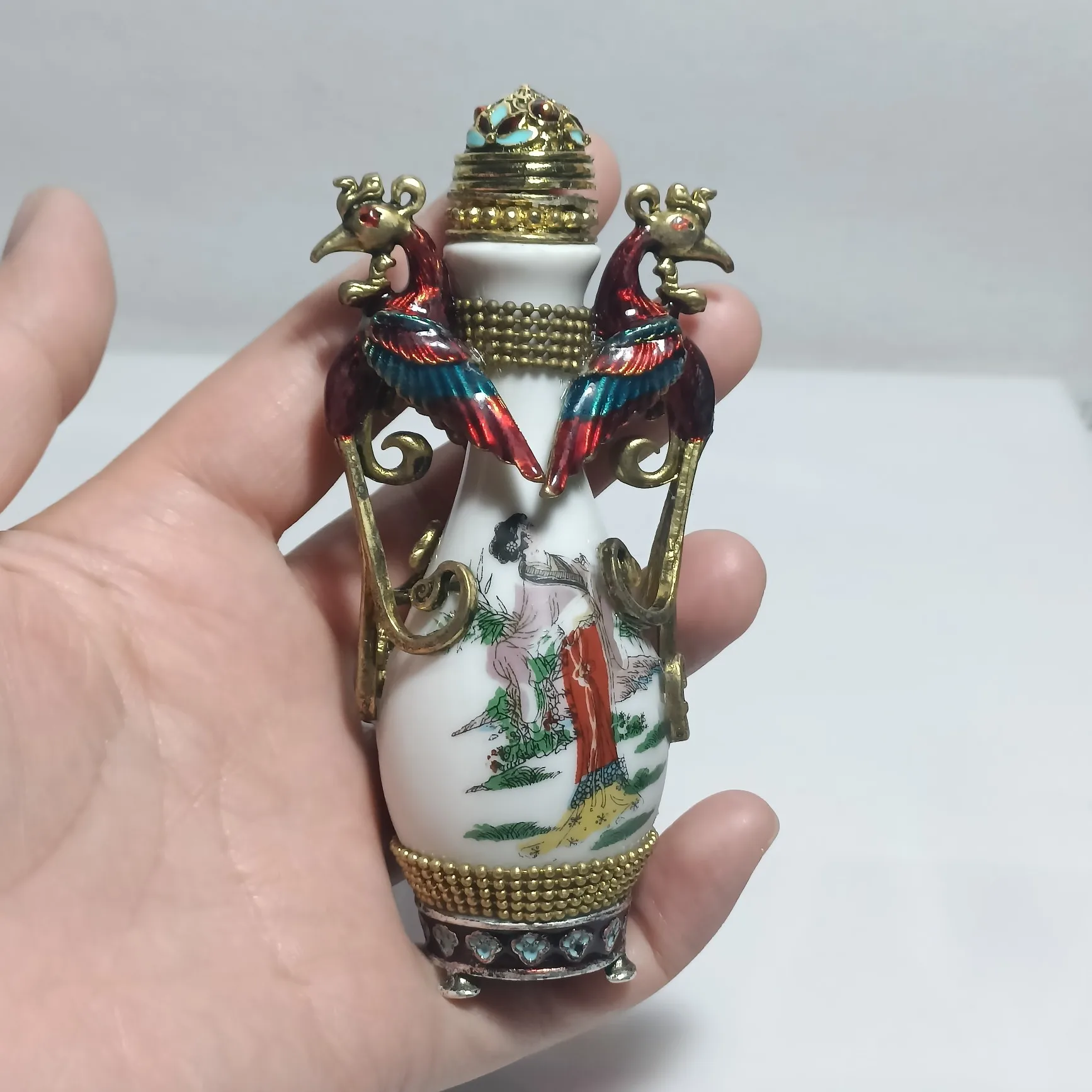 Китайская керамическая статуя красивая женщина для украшения дома |