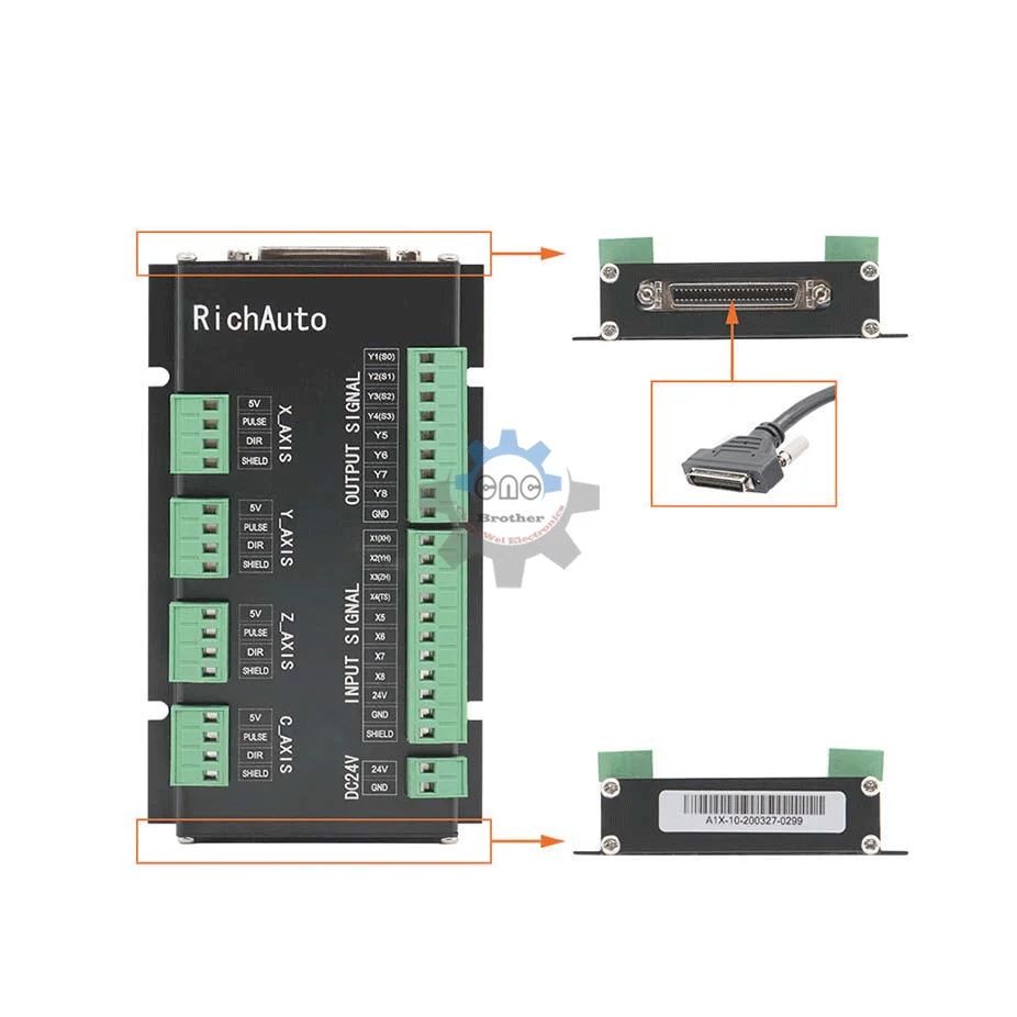 Фото RichAuto DSP A11 A12 A13 A14 A15 A16 A17 A18 Оригинальная монтажная плата №3