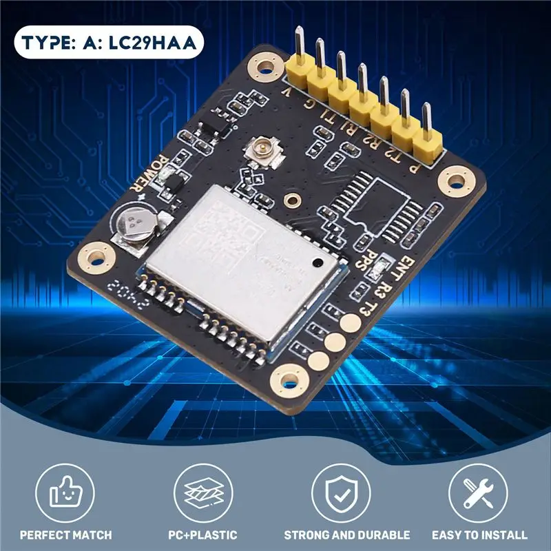 Высокоточная плата базовой станции RTK 2X с модулем позиционирования Quectel LC29H (двухчастотный L1L5) и выходом данных RTCM LC29HAA-ABIU (art.: 3920d99ec73f2) - 3920d99ec73f2