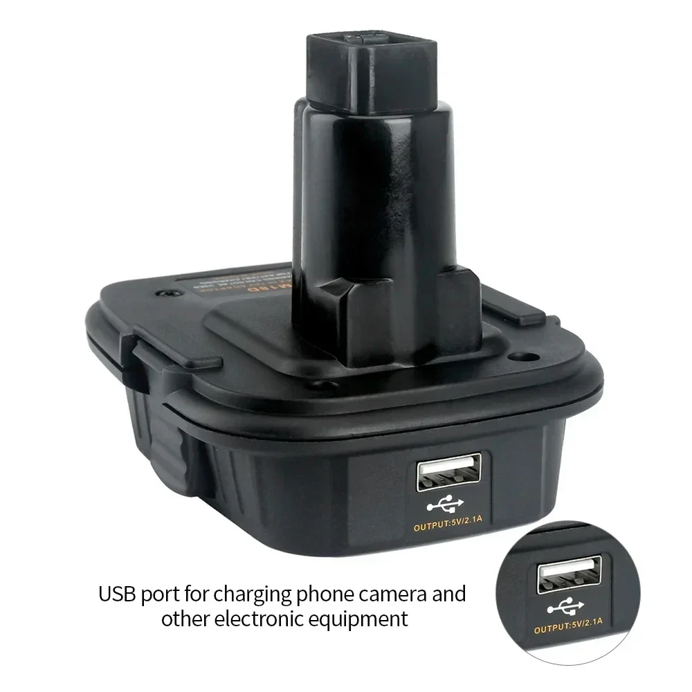 DM18D USB-адаптер-конвертер для Milwaukee литий-ионный аккумулятор DeWalt 18 В 20 NiCd NiMh