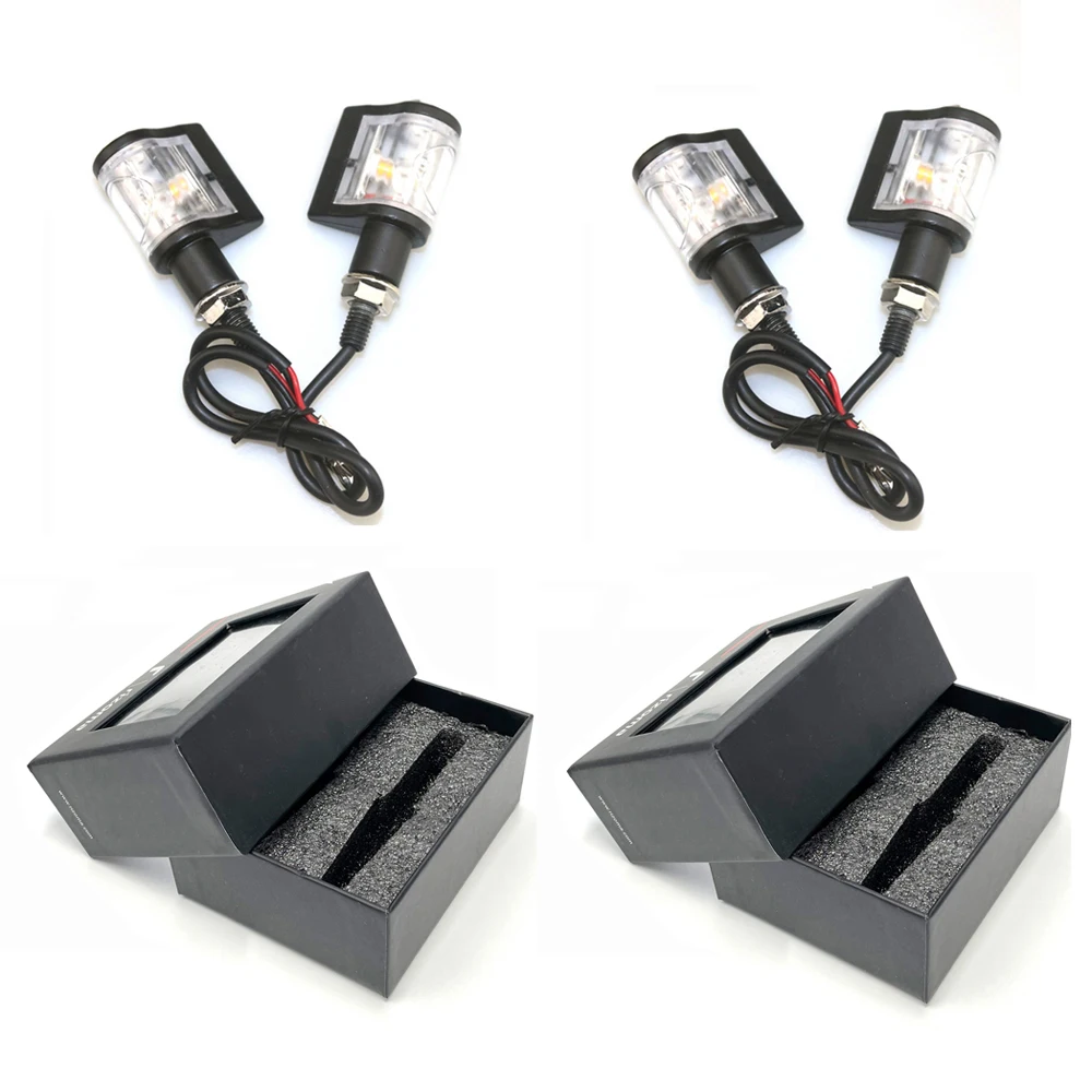 Мото Светодиодный поворотники мигалка мотоцикла показатели 12V 8 мм светильник