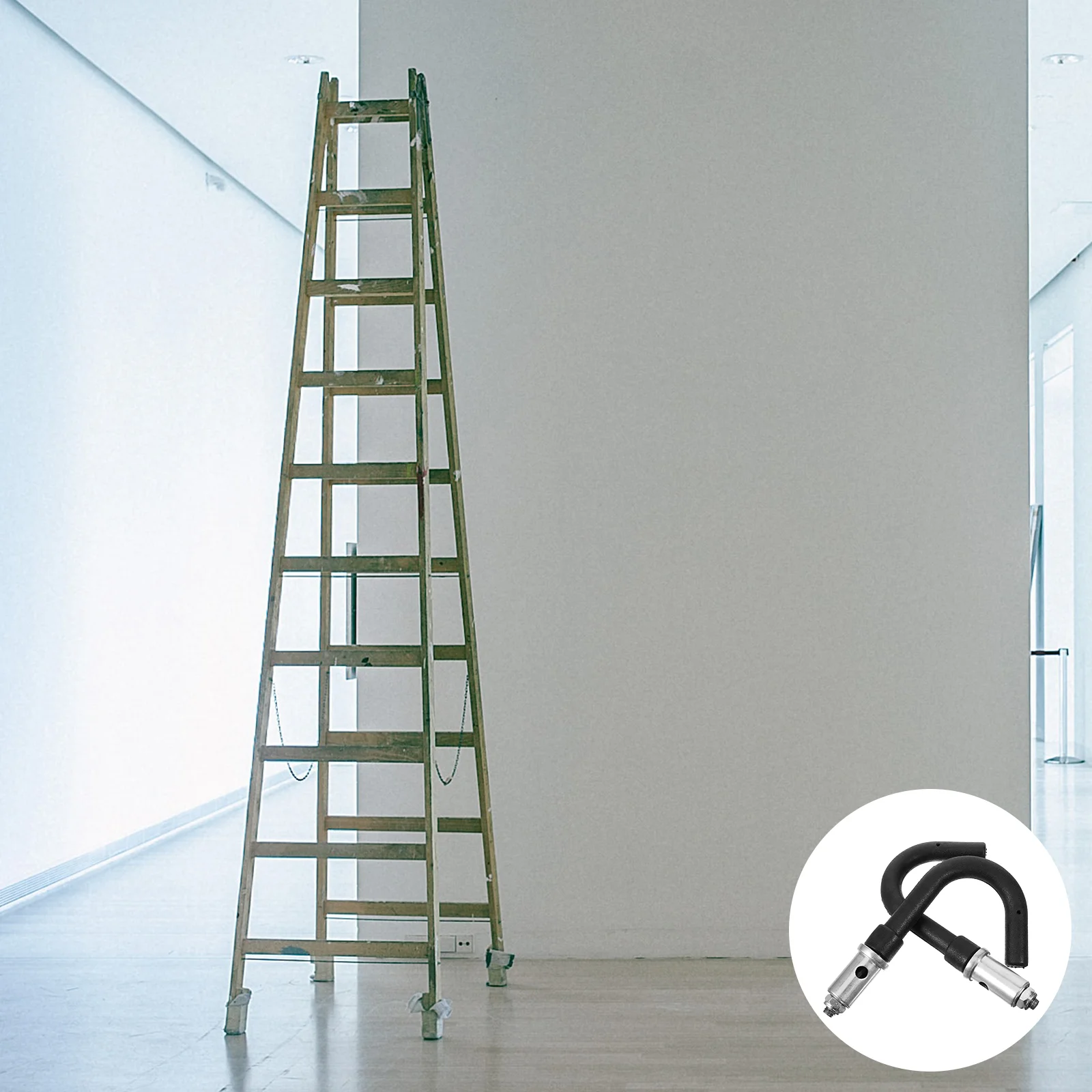 

2pcs Extension Ladder Roof Hook Heavy Duty Ladder Roof Hooks Step Ladder Hooks