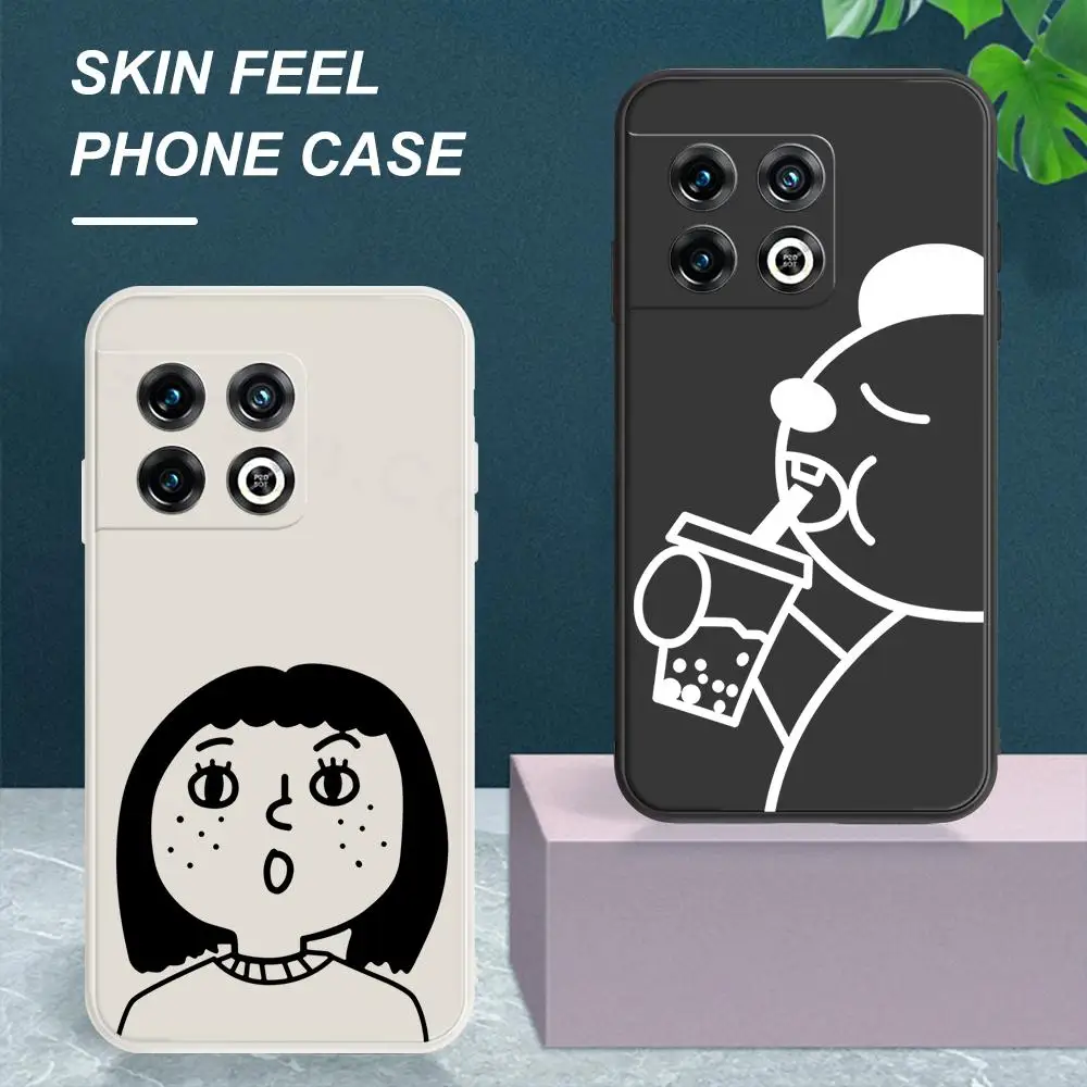 luxury funny phone case funda for oneplus 10 9r 9rt 9 pro nord 2 5g ce ce2 silicone soft back cover for oneplus nord 2 n20 ce 2 free global shipping