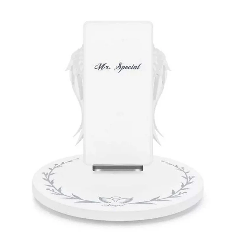 

Angel's wings Mobile phone charging stand Wireless charger Mobile phone fast charging