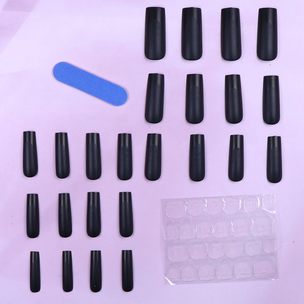 ARTAUG 96 шт. средний квадратный 3D стерео градиентный пресс для ногтей и 4 комплекта