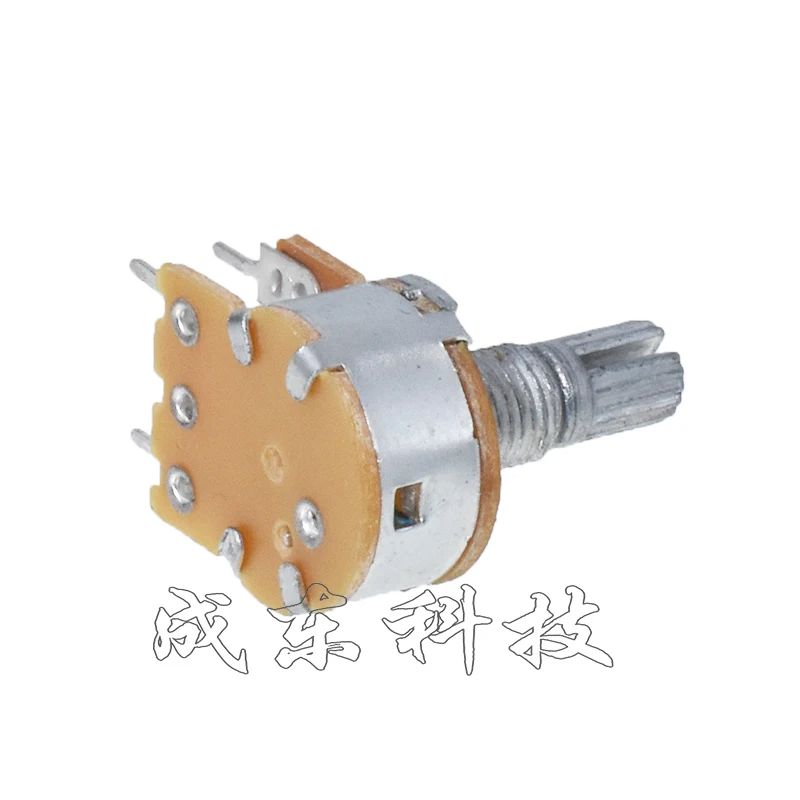 5PCS single band switch WH148 5PIN B10K B50K B100K B500K adjustable resistance carbon film potentiometer |