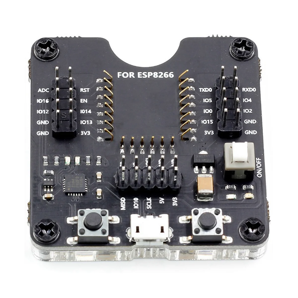

ESP8266 Test Rack Burner One Click Download Support ESP-12S, ESP-07S and Other Modules