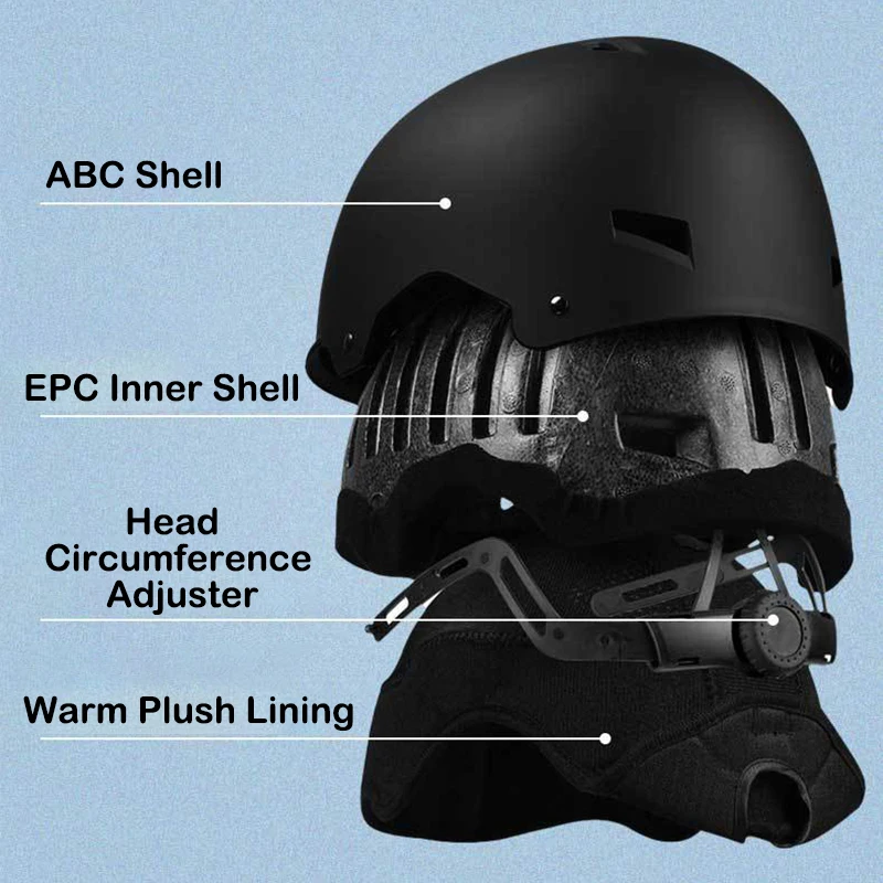 Профессиональные лыжные шлемы высокого качества для женщин и мужчин защитный